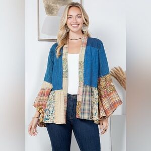 Patchwork Denim Jacket